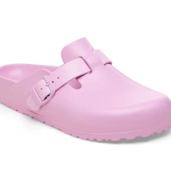 Birkenstock Women's Boston EVA Clog, Fondant Pink Narrow fit - Picture 3 of 6